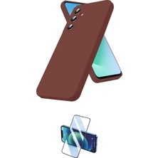 Teknoparkx Ieg™ Galaxy S25 Fe Kılıf Kozmos Yansıma Özel Seri - Siyah 3D Antistatik Cam Ekran Koruyucu Tk