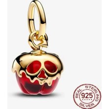 Lovecharm Gümüş Kötü Kalpli Kraliçe Elma Sallantılı Charm