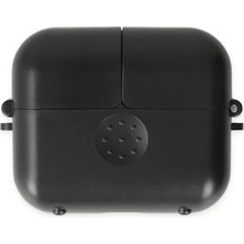 Elivora Newface Apple Airpods 3 (3.nesil) Basmalı Kılıf - Siyah
