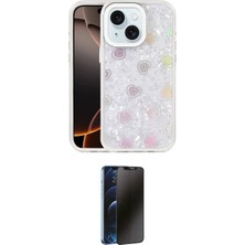 Teknoparkx Ieg™ Iphone 14 Kılıf Odak Prime - Siyah 3D Antistatik Hayalet Cam Ekran Koruyucu Tknprk-Tkaks3