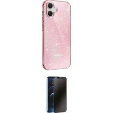 Teknoparkx Ieg™ Galaxy A05 Kılıf Yankı Doku Prime - Siyah 3D Antistatik Hayalet Cam Ekran Koruyucu Tknprk