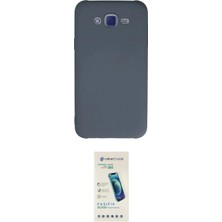 Teknoparkx Ieg™ Galaxy J7 Kılıf Ahenk Serisi - Şeffaf Pasifik Cam Ekran Koruyucu Tknprk-Tkaks3