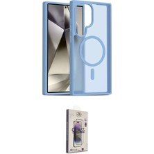 Teknoparkx Ieg™ Galaxy S24 Ultra Kılıf Siluet Minimal Prime - Siyah Bilvis 3D Cam Ekran Koruyucu Tknprk-Tk