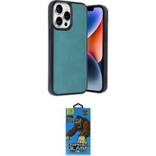Teknoparkx Ieg™ Iphone 14 Pro Max Kılıf Kıvılcım Işık Serisi - Siyah 18D Cam Ekran Koruyucu Tknprk-T