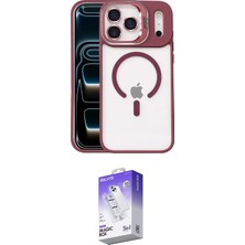 Teknoparkx Ieg™ Iphone 17 Pro Kılıf Yadigar Asil Koleksiyonu - Siyah Bilvis 5in1 3D Magic Cam Ekran Koruy