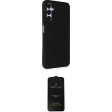 Teknoparkx Ieg™ Galaxy A25 5g Kılıf Akış Asil Koleksiyonu - Siyah 6d Antistatik Mat Seramik Hayalet Nano
