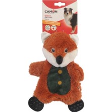Camon Hışırtılı ve Gıcırtılı Plastik Patili Polyester Rakun Köpek Oyuncağı 26 cm