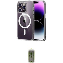 Teknoparkx Ieg™ Iphone 15 Pro Max Kılıf Ahenk Minimal Serisi - Siyah Joko Magic 5d Hayalet Cam Tknprk-Tka