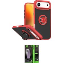 Teknoparkx Ieg™ Iphone 17 Air Kılıf Yörünge Çizgi - Şeffaf 360 Full Body Arka Koruyucu Tknprk-Tkaks3
