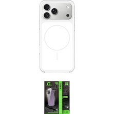 Teknoparkx Ieg™ Iphone 17 Pro Max Kılıf Yankı Minimal Serisi - Siyah 360 Mat Full Body Arka Koruyucu Tkn