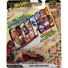 Hot Wheels Pop Culture Malver Spider-Mobile Dead-Buggy - Deadpool