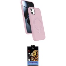 Teknoparkx Ieg™ Iphone 11 Kılıf Iz Işık Koleksiyonu - Siyah Buffer Hayalet Cam Ekran Koruyucu Tknprk-T
