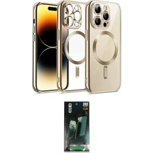 Teknoparkx Ieg™ Iphone 12 Pro Kılıf Nova Işık Özel Seri - Şeffaf 360 Full Body Arka Koruyucu Tknprk-T