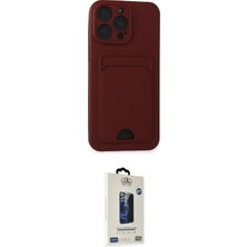 Teknoparkx Ieg™ Iphone 14 Pro Max Kılıf Vadi Çizgi Prime - Siyah Bilvis Hayalet Cam Ekran Koruyucu Tknpr