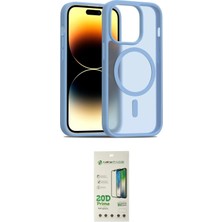 Teknoparkx Ieg™ Iphone 14 Pro Kılıf Siluet Minimal Prime - Siyah 20D Premium Cam Ekran Koruyucu Tknprk-Tk