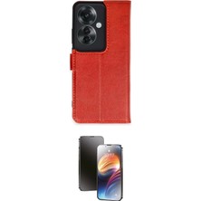 Teknoparkx Ieg™ Reno 11F Kılıf Siluet Işık Serisi - Siyah 3D Antistatik Mat Seramik Nano Ekran Koruyucu