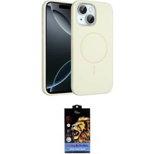 Teknoparkx Ieg™ Iphone 15 Kılıf Yankı Form Serisi - Siyah Buffer Hayalet Cam Ekran Koruyucu Tknprk-Tkaks