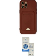 Teknoparkx Ieg™ Iphone 12 Pro Max Kılıf Vadi Çizgi Prime - Şeffaf Royal Nano Ekran Koruyucu Tknprk-Tkak