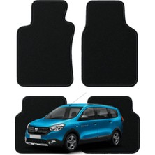 Dacia Lodgy (2012-2024) Özel Kesim Tam Uyumlu Lüx Oto Halı Paspas