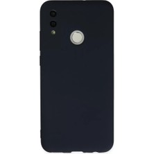Elivora Newface Huawei P Smart 2019 Kılıf Nano Içi Kadife Silikon - Lacivert