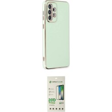 Teknoparkx Ieg™ Galaxy A33 5g Kılıf Yankı Serisi - Siyah 20D Premium Cam Ekran Koruyucu Tknprk-Tkaks3