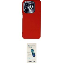 Teknoparkx Ieg™ Hot 40I Kılıf Kozmos Yansıma Özel Seri - Şeffaf Pasifik Cam Ekran Koruyucu Tknprk-Tkaks