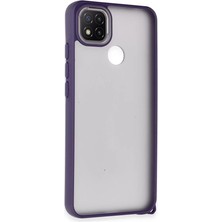 Elivora Newface Xiaomi Redmi 9c Kılıf Elegant Kapak - Derin Mor