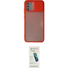 Teknoparkx Ieg™ Galaxy A03S Kılıf Vadi Çizgi - Şeffaf Pasifik Cam Ekran Koruyucu Tknprk-Tkaks3