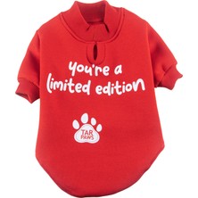 JesPawty Kırmızı Köpek Sweatshirt