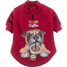 JesPawty Bordo Köpek Sweatshirt