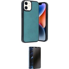 Teknoparkx Ieg™ Iphone 11 Kılıf Kıvılcım Işık Serisi - Siyah 3D Antistatik Hayalet Cam Ekran Koruyuc