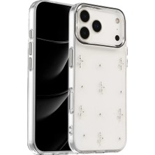 Elivora Newface Apple iPhone 17 Pro Fiyonk Desenli Kapak - Desen 4