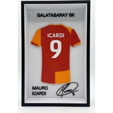 3D Bade | Mauro Icardi | Forma imzalı | Dekoratif | Gece Lambası | Hediye
