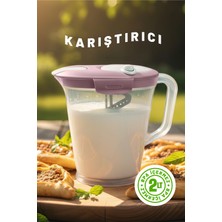 Empressco Eviona Bpa Free Mikserli Maxi Sürahi 2 L – Ayran, Tatlı Hamuru ve Içecek Karıştırıcı Sürahi - Fiyatı, Yorumları