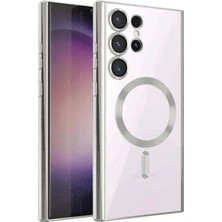 Colezium Samsung Galaxy S24 Ultra Kılıf Kross Magneticsafe Kapak - Titan Gri