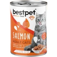 Bestpet Somonlu Yetişkin Kedi Konservesi 400 gr