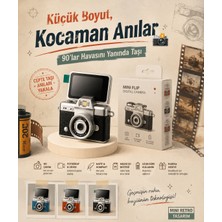 TeknolojiSA Mini Retro Dijital Kamera | 90'lar Ruhunu Taşıyan Nostaljik Hd Fotoğraf ve Video Kamerası