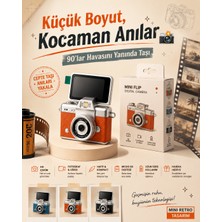 TeknolojiSA Mini Retro Dijital Kamera | 90'lar Ruhunu Taşıyan Nostaljik Hd Fotoğraf ve Video Kamerası