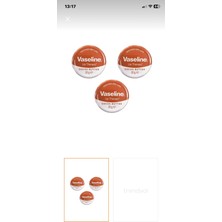 Vaseline Lip Therapy 3 Adet Cocoa Butter