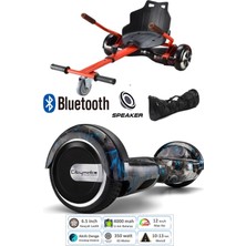 Citymate Elektrikli Kaykay Scooter Hoverboard Akıllı Dengeli + Hover Kart + Çanta Full Paket