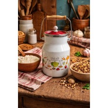 Empressco Ebruliemaye Pumpkin Emaye Otantik Bakraç 2 Litre Süt Yoğurt Bakliyat Un Kabı - Fiyatı, Yorumları