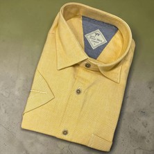 Eren Style Linen Keten Klasik %100 Cotton Kısa Kollu Terletmeyen Gömlek
