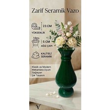 Velora Home Minimal ve Modern Seramik Vazo