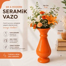 Velora Home Minimal ve Modern Seramik Vazo