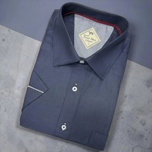 Eren Style Linen Keten Klasik %100 Cotton Kısa Kollu Terletmeyen Gömlek