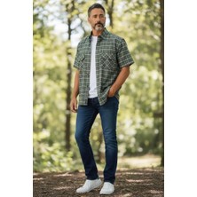 Eren Style Linen Keten Klasik %100 Cotton Kısa Kollu Terletmeyen Gömlek