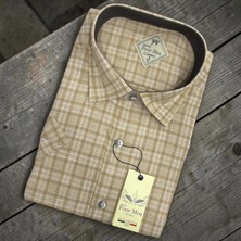 Eren Style Linen Keten Klasik %100 Cotton Kısa Kollu Terletmeyen Gömlek