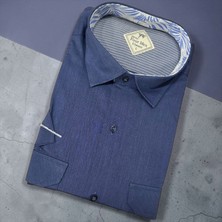 Eren Style Linen Keten Klasik %100 Cotton Kısa Kollu Terletmeyen Gömlek