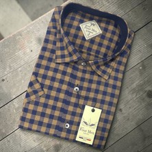 Eren Style Linen Keten Klasik %100 Cotton Kısa Kollu Terletmeyen Gömlek