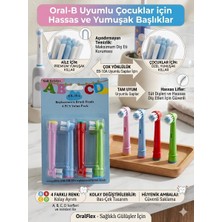 Lovyco Oral-B Uyumlu Çocuk Diş Fırçası Yedek Başlığı - Ekstra Yumuşak ve Hassas - 4'lü